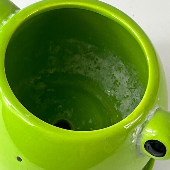 4 Figural Small Planters Deer Puffin Bird Frog Strawberry Desk Mini Collection - Picture 16 of 16